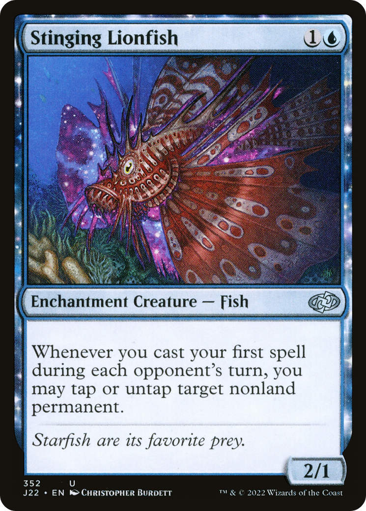 Stinging Lionfish (J22-352) - Jumpstart 2022
