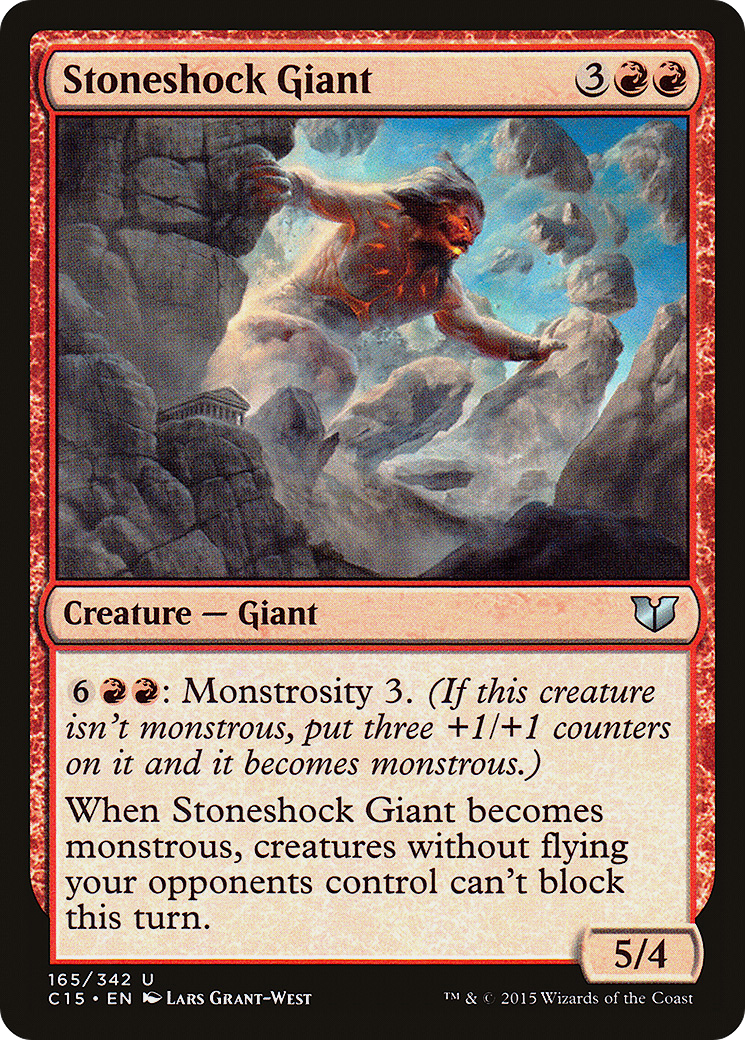 Stoneshock Giant (C15-165) - Commander 2015