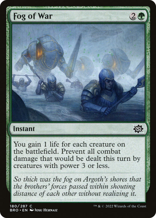 Fog of War (BRO-180) - The Brothers' War