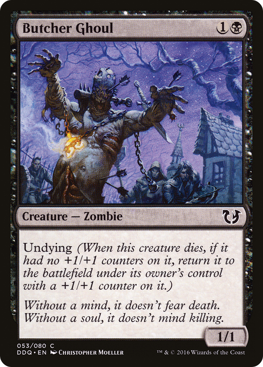 Butcher Ghoul (DDQ-053) - Duel Decks: Blessed vs. Cursed