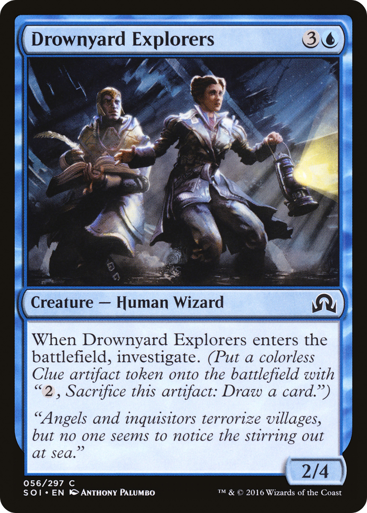 Drownyard Explorers  (SOI-056) - Shadows over Innistrad