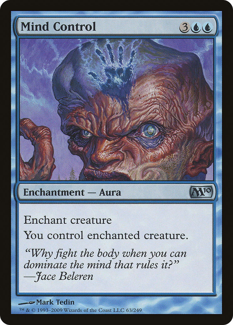 Mind Control (M10-063) - Magic 2010 Foil