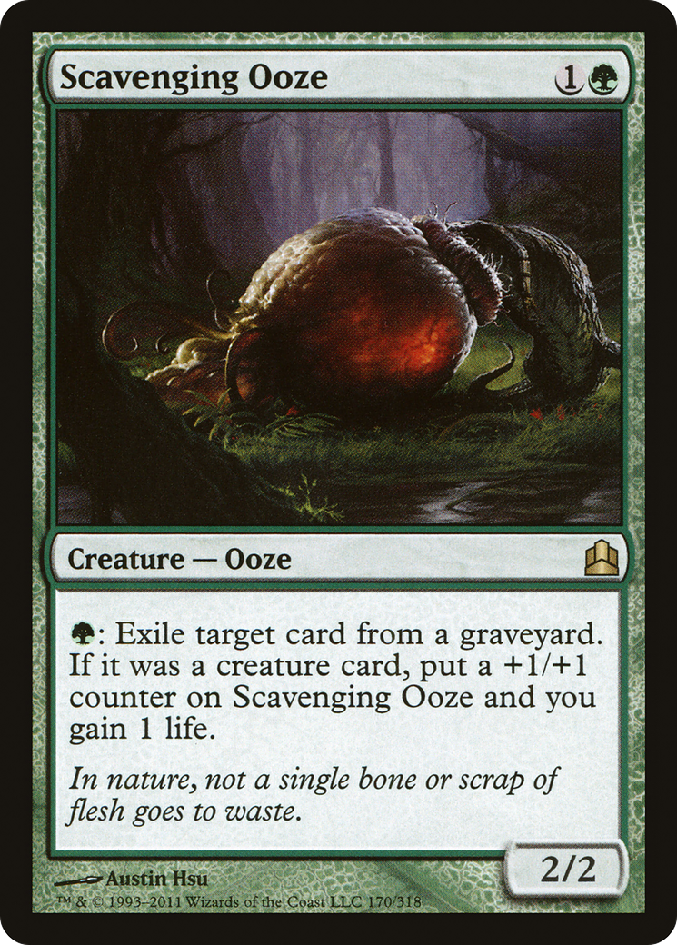 Scavenging Ooze (CMD-170) - Commander 2011