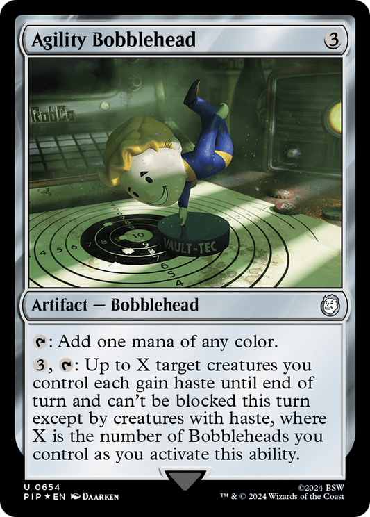 Agility Bobblehead (PIP-654) - Fallout Foil