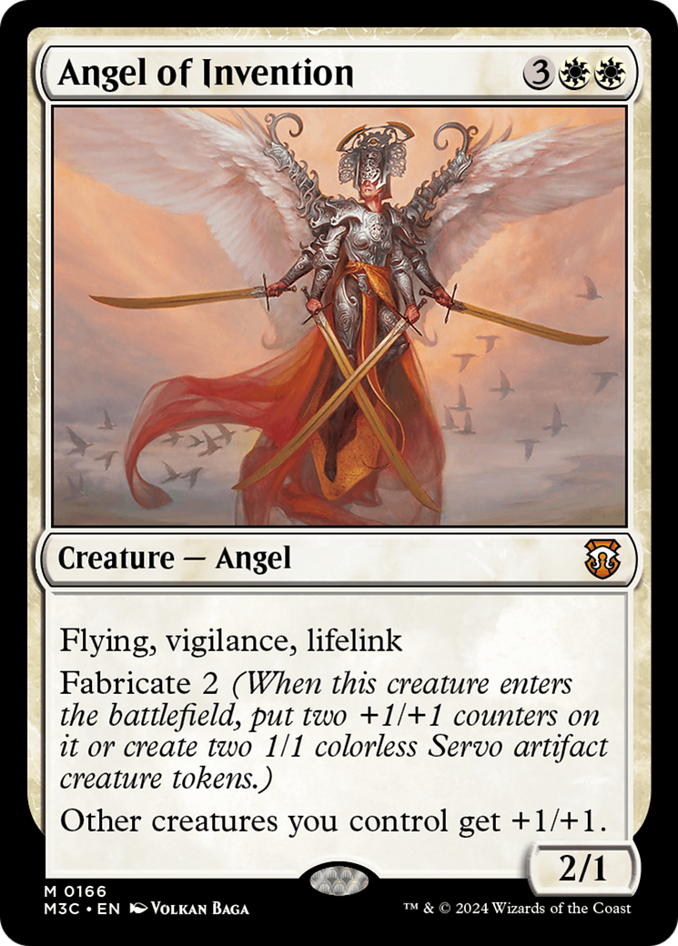 Angel of Invention (M3C-166) - Modern Horizons 3 Commander Foil