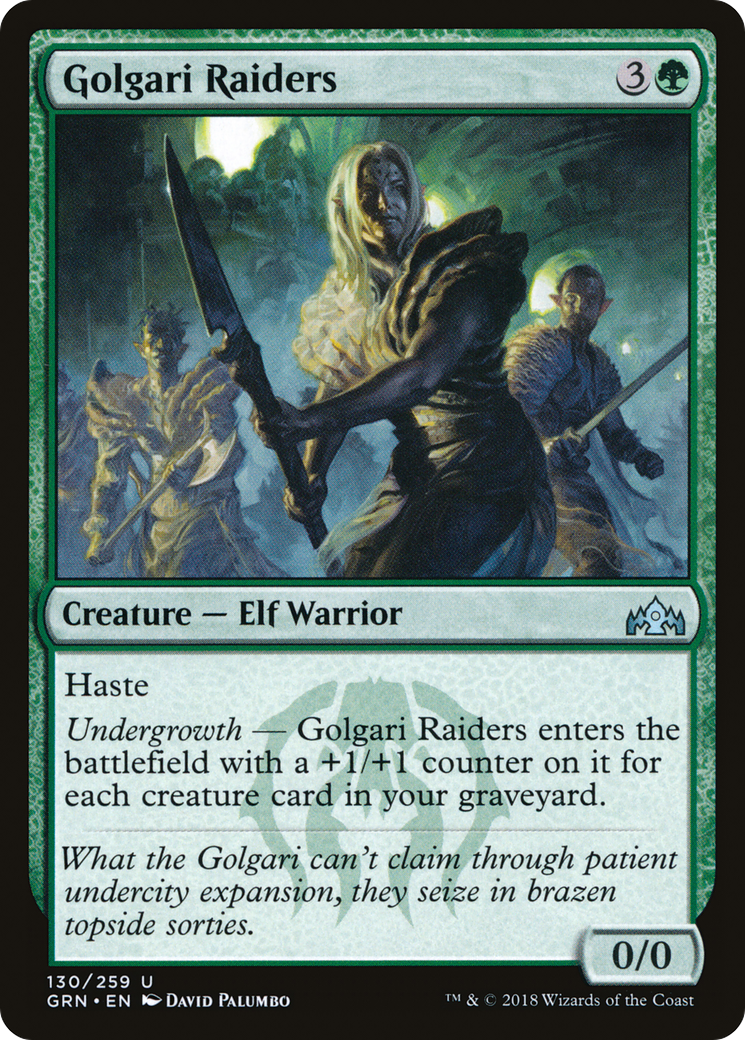 Golgari Raiders (GRN-130) - Guilds of Ravnica