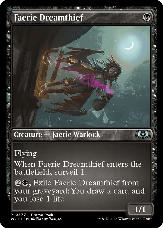 Faerie Dreamthief (WOE-377) - Wilds of Eldraine