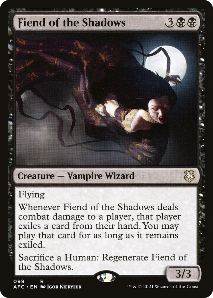 Fiend of the Shadows (AFC-099) - Forgotten Realms Commander