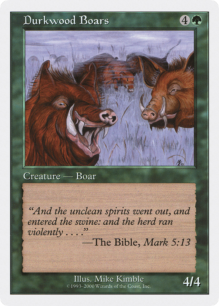 Durkwood Boars (S00-038) - Starter 2000