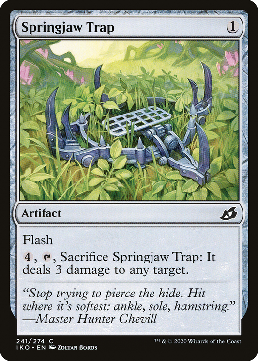 Springjaw Trap (IKO-241) - Ikoria: Lair of Behemoths