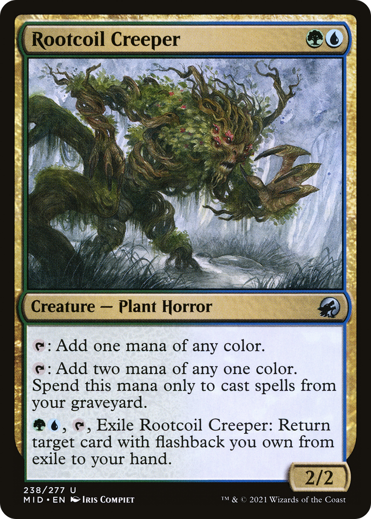 Rootcoil Creeper (MID-238) - Innistrad: Midnight Hunt