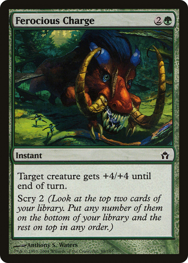 Ferocious Charge (5DN-088) - Fifth Dawn Foil