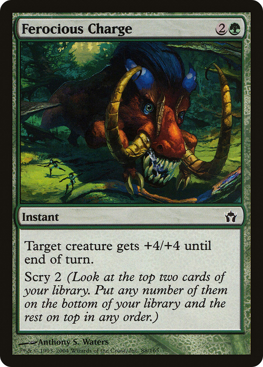 Ferocious Charge (5DN-088) - Fifth Dawn Foil