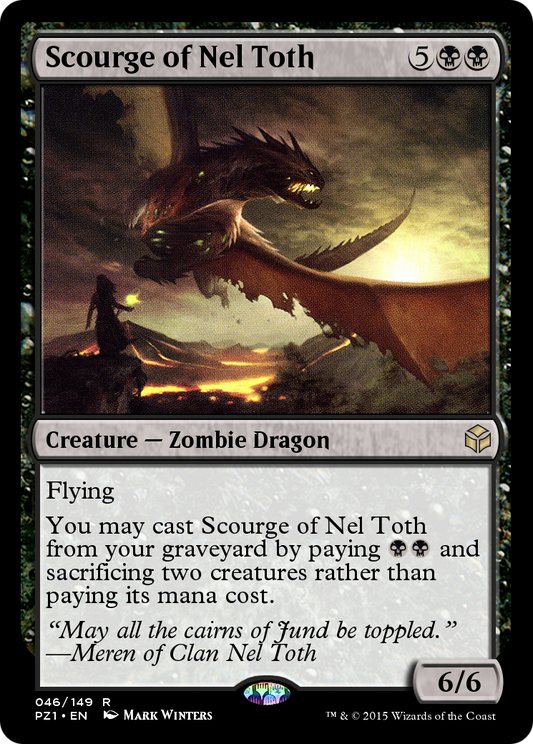 Scourge of Nel Toth (PZ1-046) - Legendary Cube Prize Pack