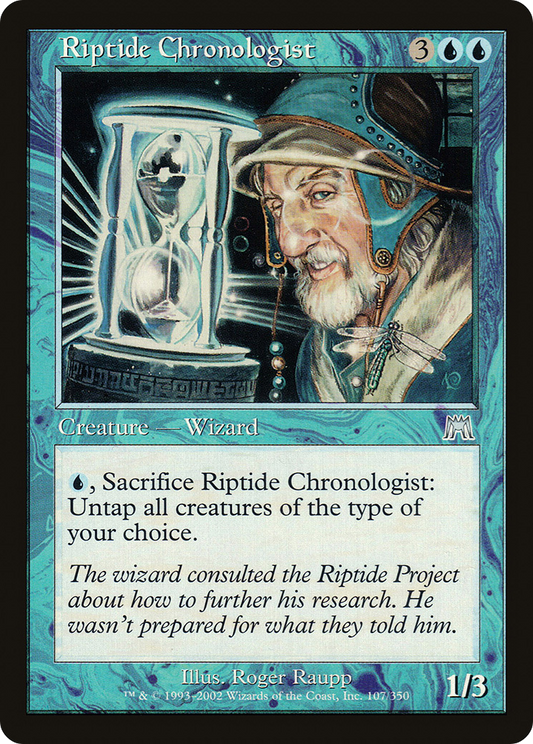 Riptide Chronologist (ONS-107) - Onslaught Foil