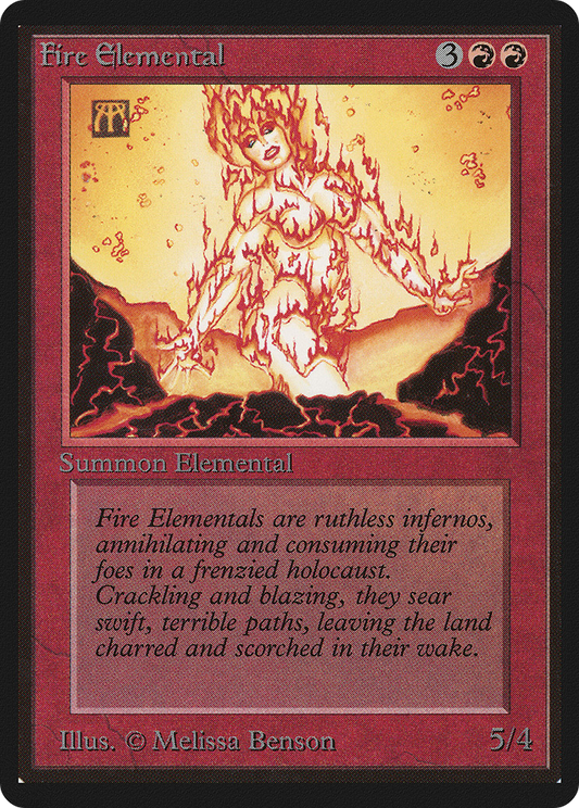 Fire Elemental (LEB-149) - Limited Edition Beta