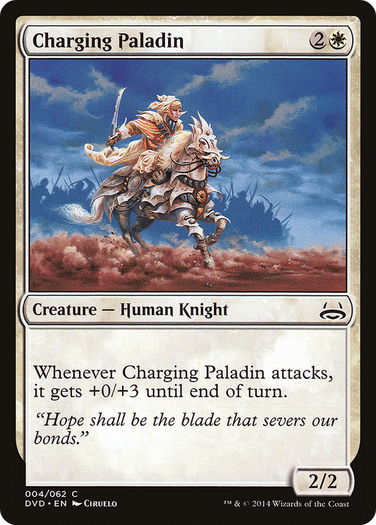 Charging Paladin (DVD-004) - Duel Decks Anthology: Divine vs. Demonic