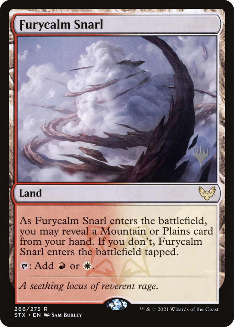 Furycalm Snarl (PPSTX-266) - Strixhaven: School of Mages Promos (Promo Pack) Foil