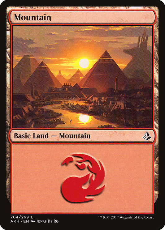 Mountain (AKH-264) - Amonkhet Foil