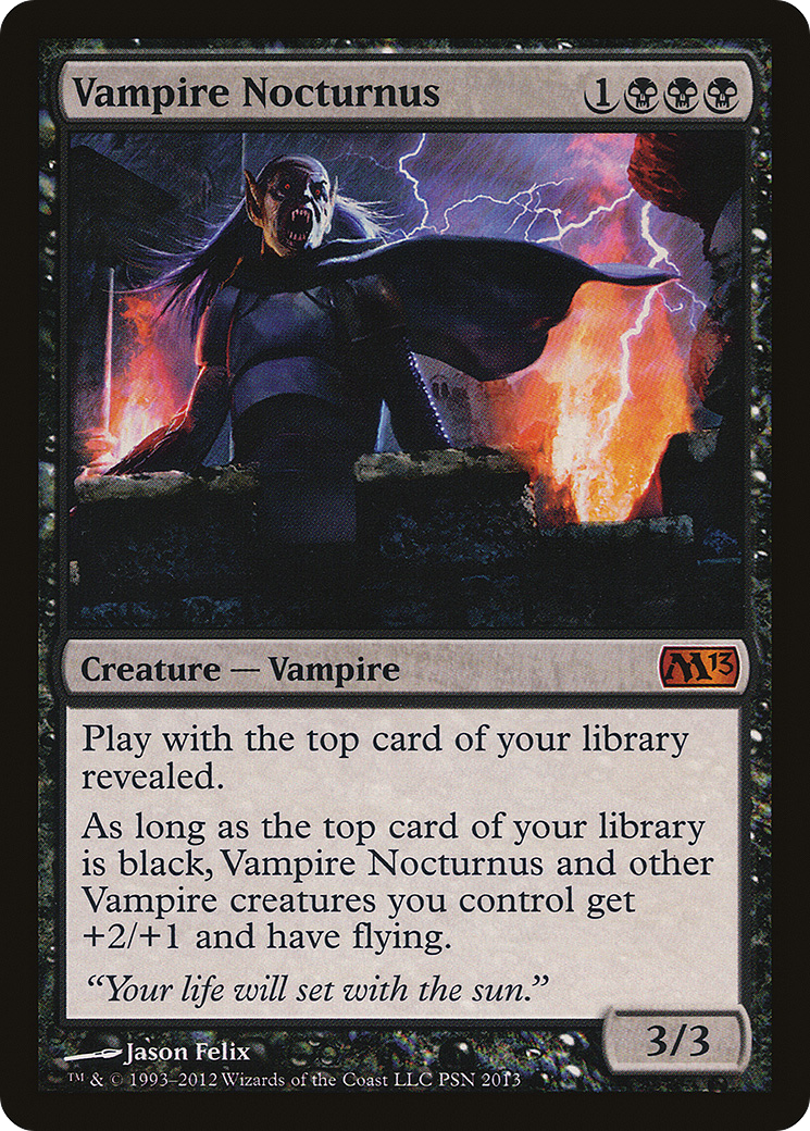 Vampire Nocturnus (PDP13-003) - Duels of the Planeswalkers 2013 Promos