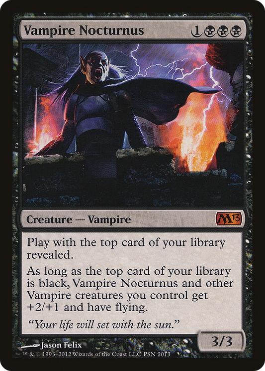 Vampire Nocturnus (PDP13-003) - Duels of the Planeswalkers 2013 Promos