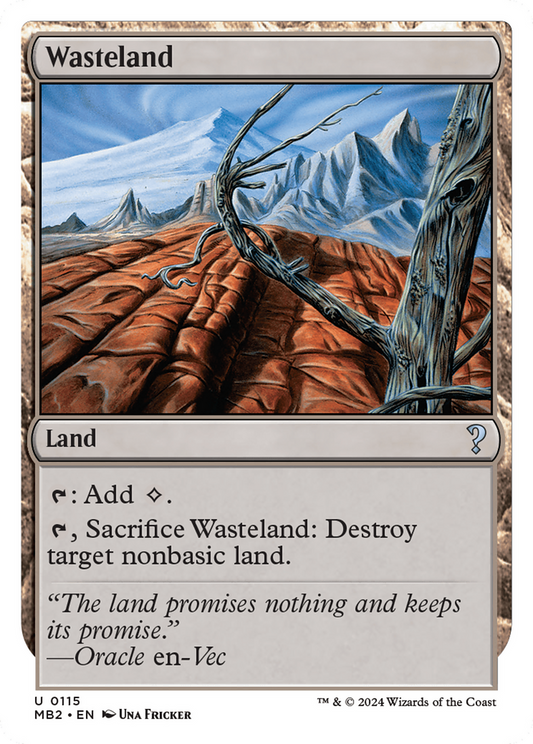 Wasteland (MB2-115) - Mystery Booster 2