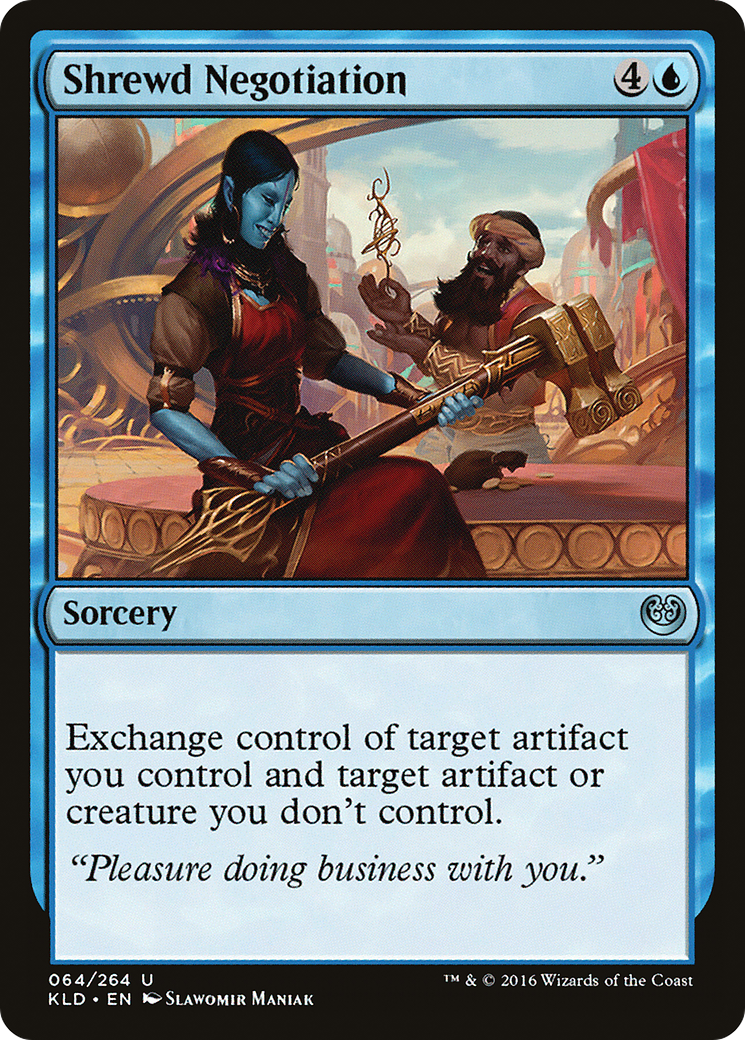 Shrewd Negotiation (KLD-064) - Kaladesh