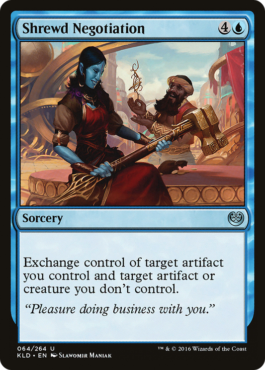 Shrewd Negotiation (KLD-064) - Kaladesh