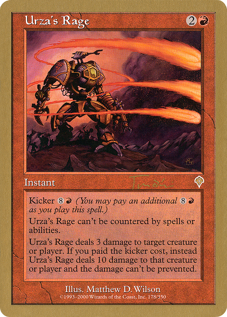 Urza's Rage (WC01-JT178) - World Championship Decks 2001