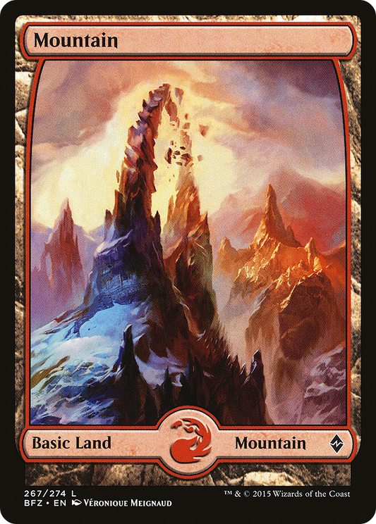 Mountain (BFZ-267) - Battle for Zendikar