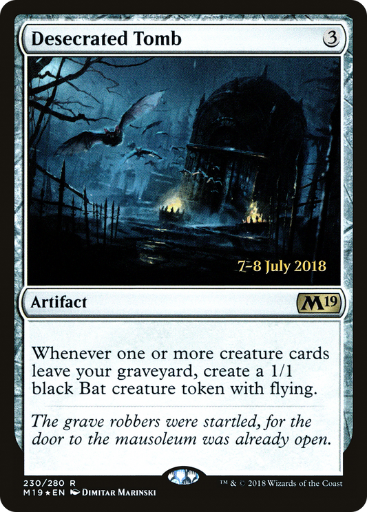 Desecrated Tomb (PM19-230S) - Core Set 2019 Promos Foil