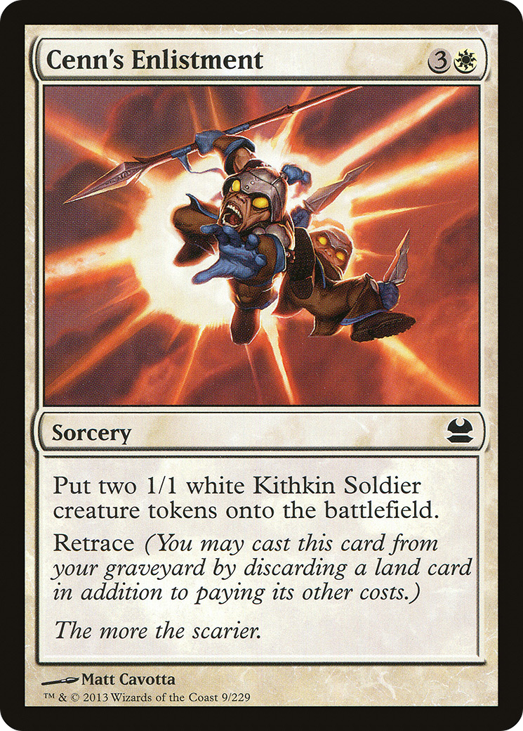 Cenn's Enlistment  (MMA-009) - Modern Masters Foil