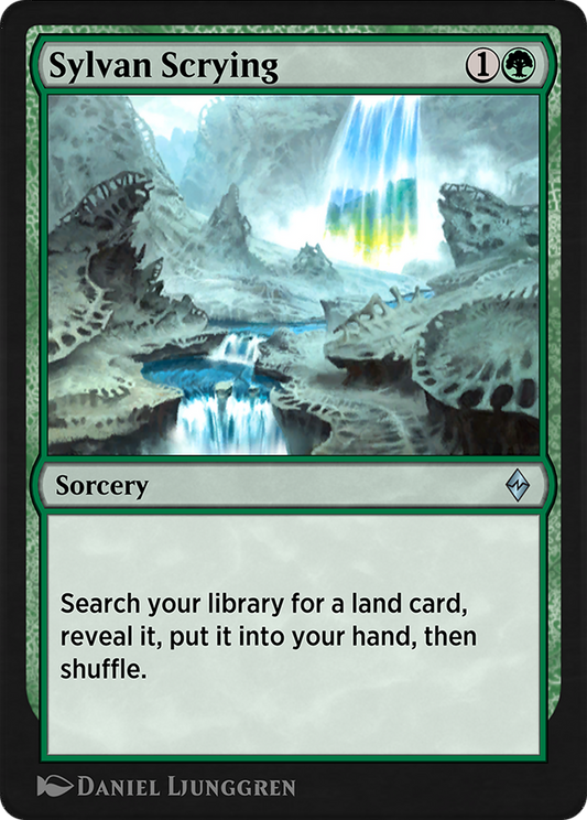 Sylvan Scrying (EA3-004) - Explorer Anthology 3