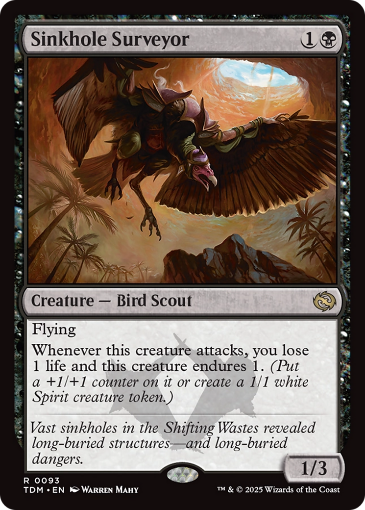 Sinkhole Surveyor  (TDM-093) - Tarkir: Dragonstorm Foil