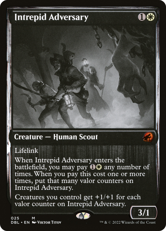 Intrepid Adversary (DBL-025) - Innistrad: Double Feature