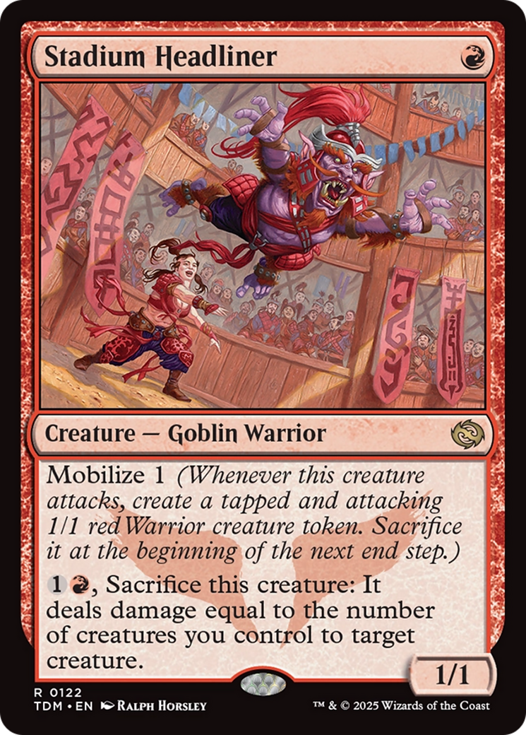 Stadium Headliner  (TDM-122) - Tarkir: Dragonstorm