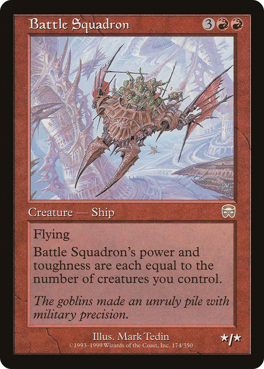 Battle Squadron (MMQ-174) - Mercadian Masques Foil