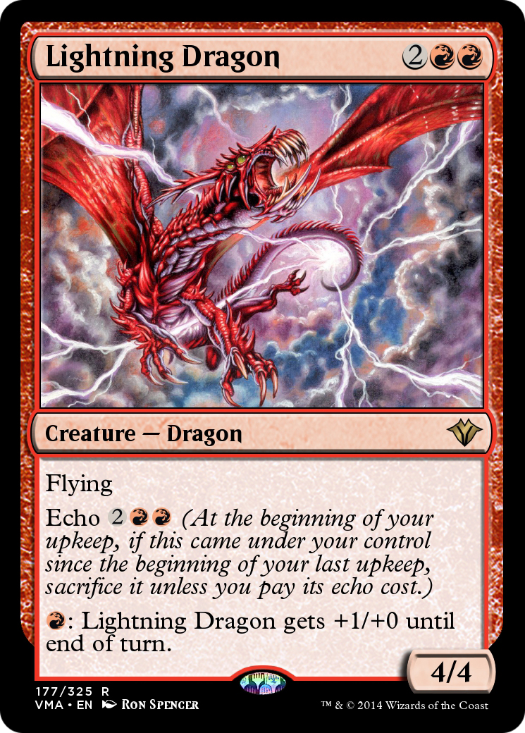 Lightning Dragon (VMA-177) - Vintage Masters