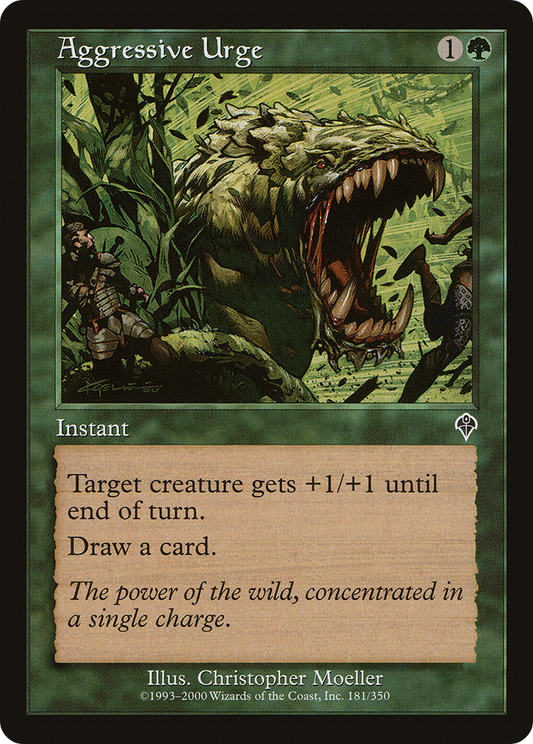 Aggressive Urge (INV-181) - Invasion Foil