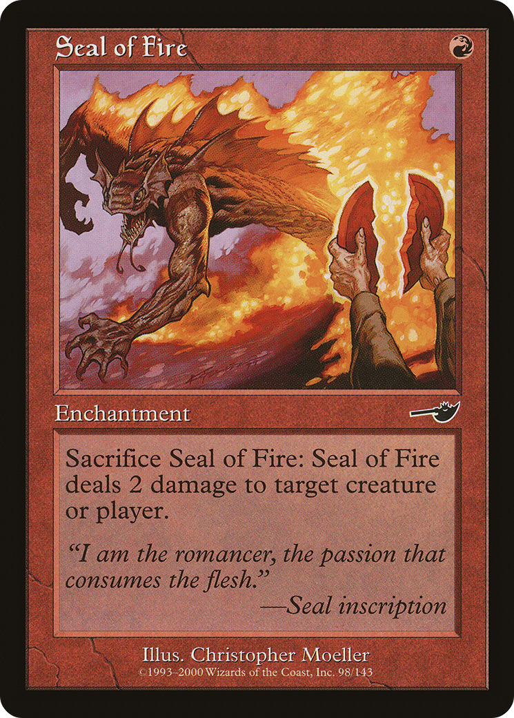 Seal of Fire (NEM-098) - Nemesis