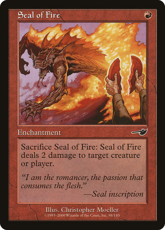 Seal of Fire (NEM-098) - Nemesis