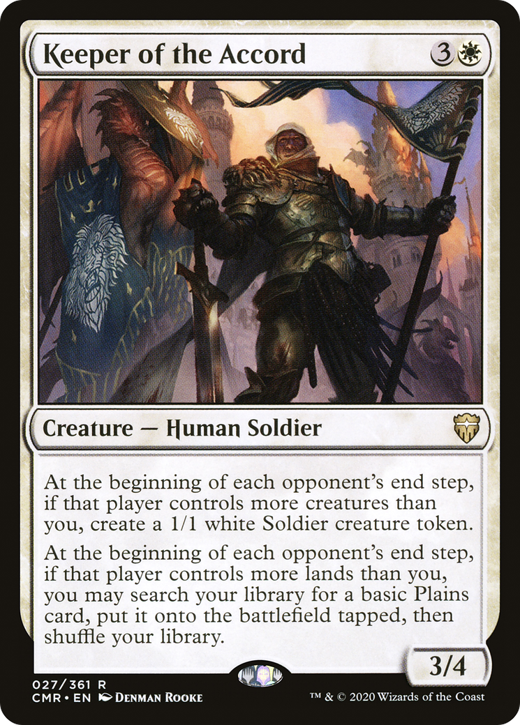 Keeper of the Accord (CMR-027) - Commander Legends