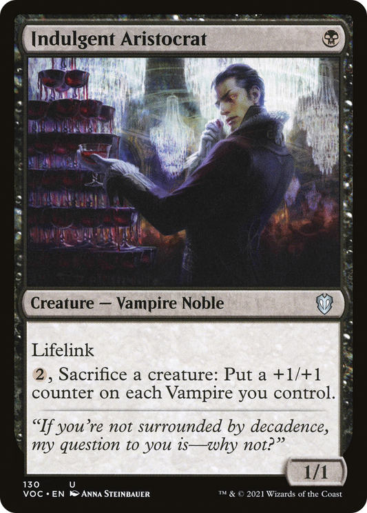 Indulgent Aristocrat (VOC-130) - Crimson Vow Commander