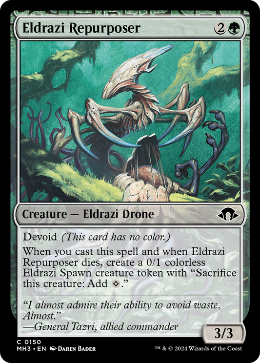 Eldrazi Repurposer (MH3-150) - Modern Horizons 3: (devoid) Foil