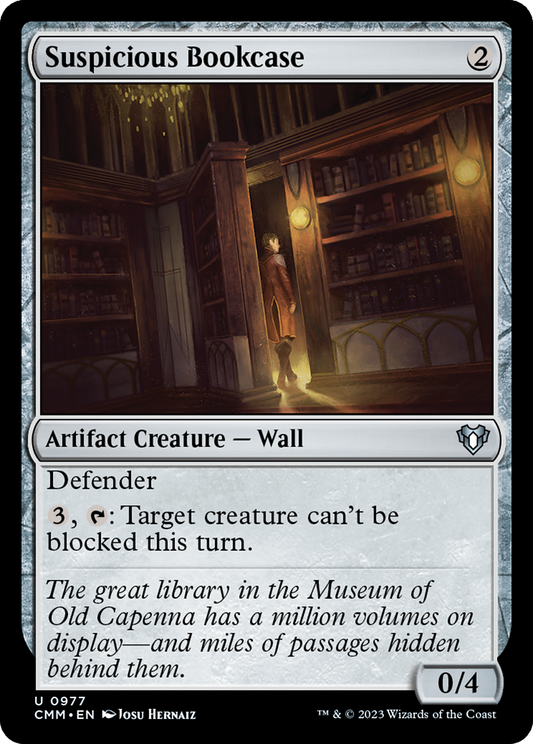 Suspicious Bookcase (CMM-977) - Commander Masters