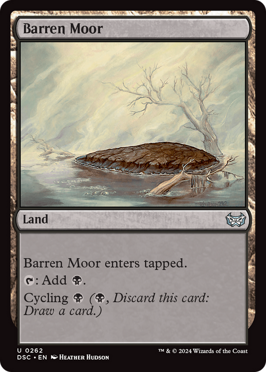 Barren Moor (DSC-262) - Duskmourn: House of Horror Commander