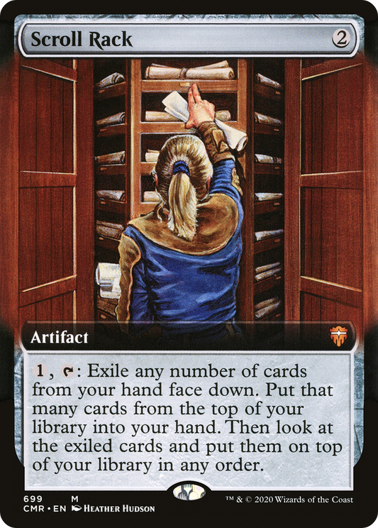 Scroll Rack (CMR-699) - Commander Legends: (Extended Art)