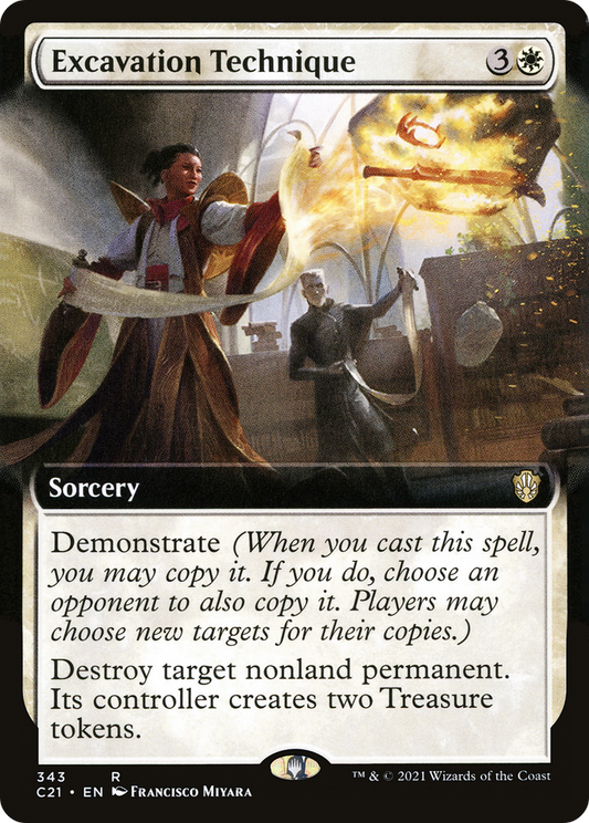 Excavation Technique (C21-343) - Commander 2021: (Extended Art)