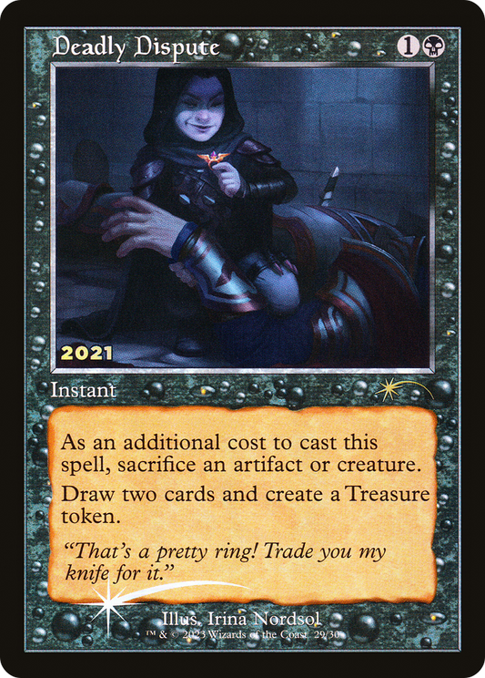 Deadly Dispute (30A-P-029) - 30th Anniversary Play Promos Foil