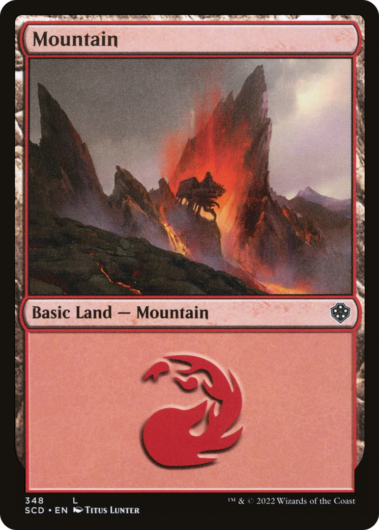 Mountain (SCD-348) - Starter Commander Decks